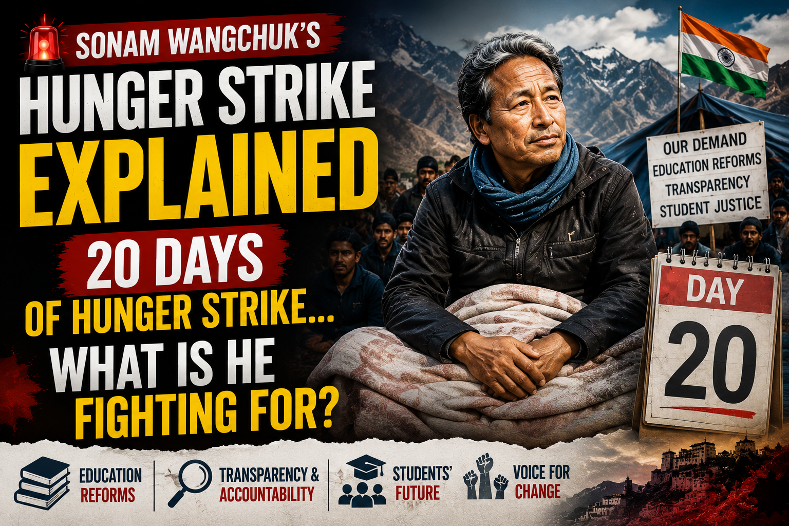 Sonam Wangchuk Hunger Strike