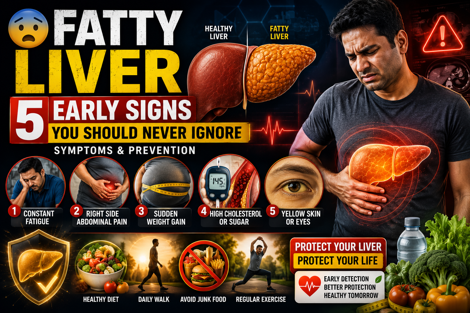 Fatty Liver Early Signs